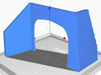Download the .stl file and 3D Print your own Tunel Entrace HO scale model for your model train set.